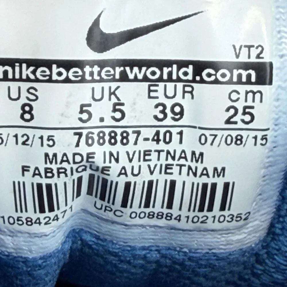 Nike Air Max 90 Shoes Womens Size 8 Blue Suede Running Sneakers 768887-401